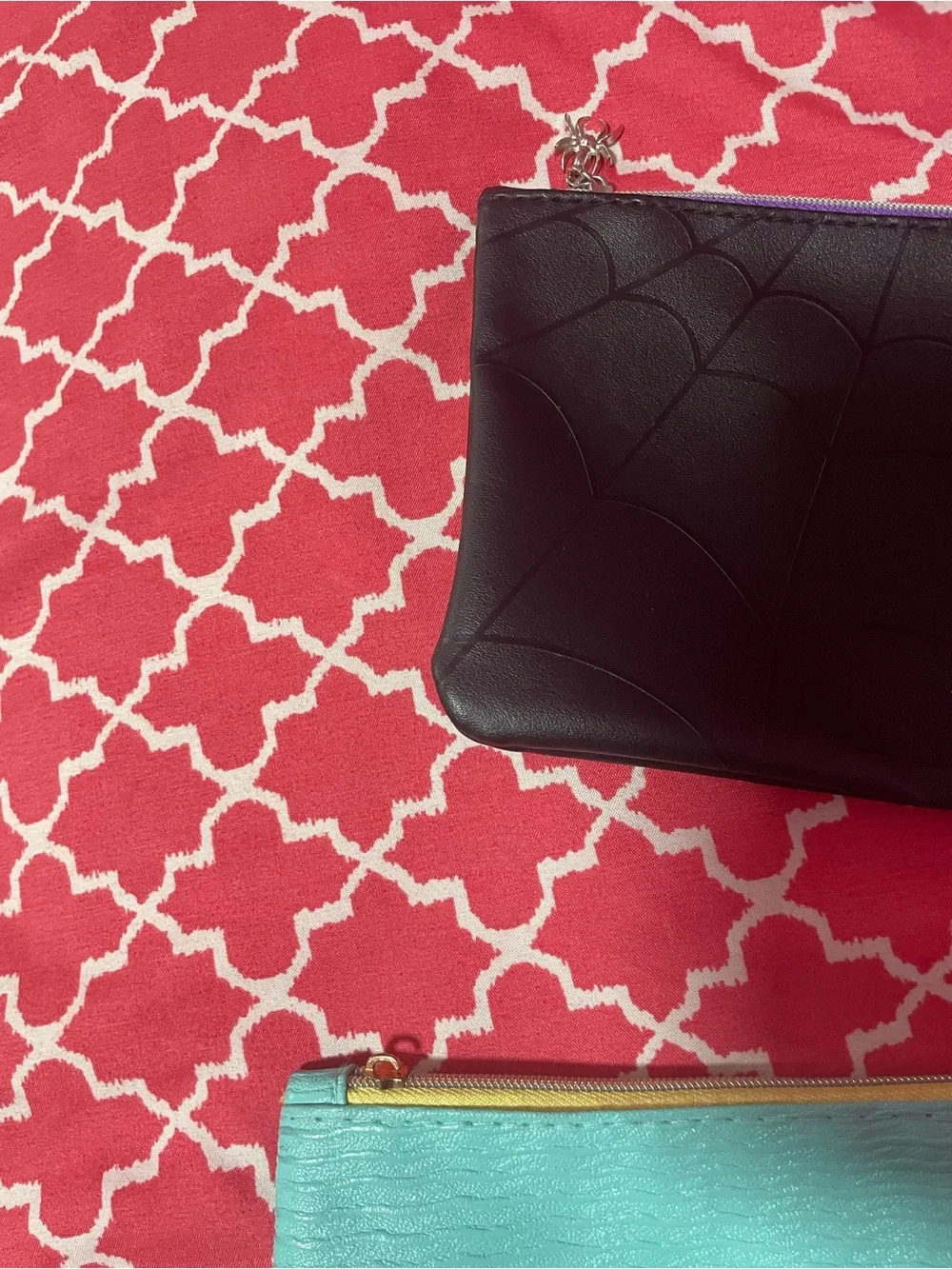 ipsy Pink, Red, Purple, Black, Blue & Yellow Assorted Cosmetic Pouches